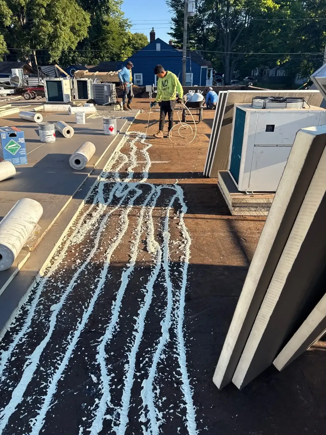Manufacturer-certified roof installation in Westville
