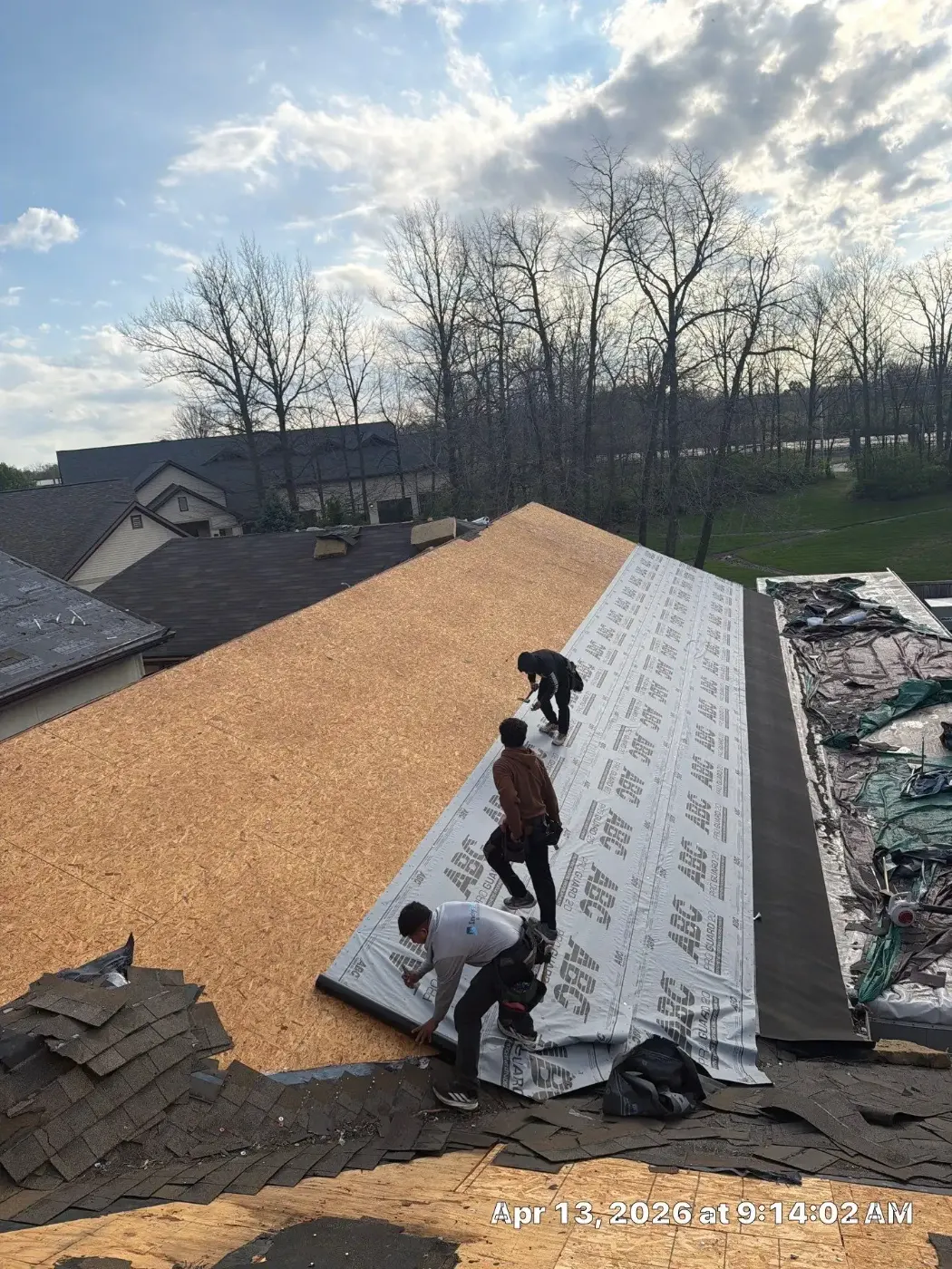 Membrane repair completed in Westville