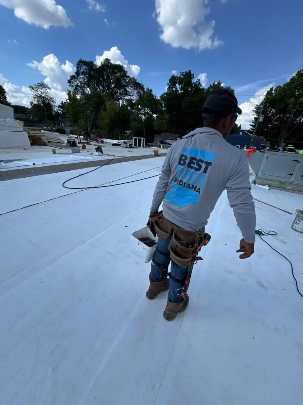 Membrane repair completed in Westville