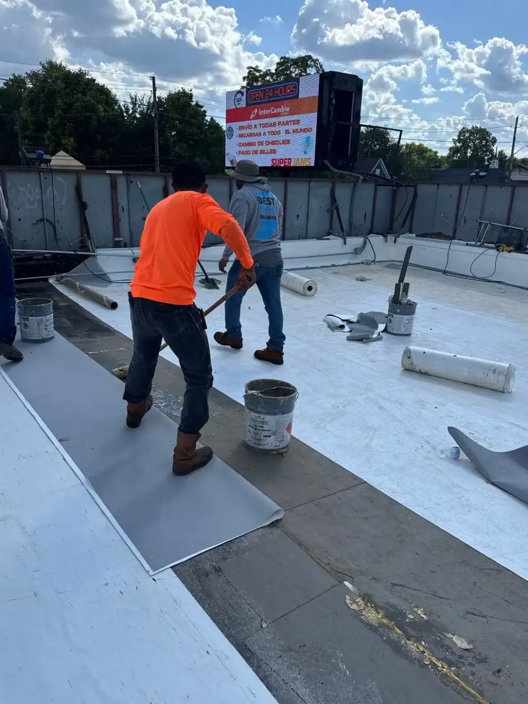 Commercial Roofing in Westville